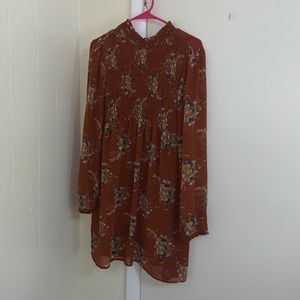 Luxology baby doll style high neck dress size large